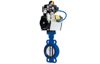  pneumatic drive type butterfly valve