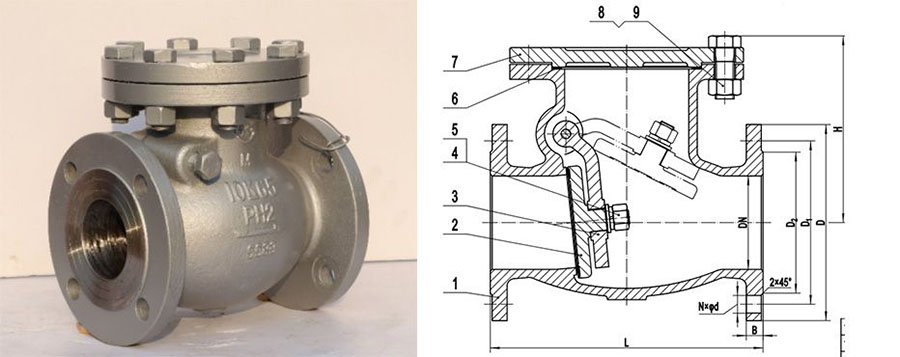 Cast Steel Check Valve
