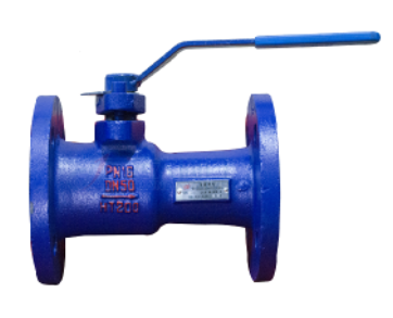 Cast iron high temperature ball valve