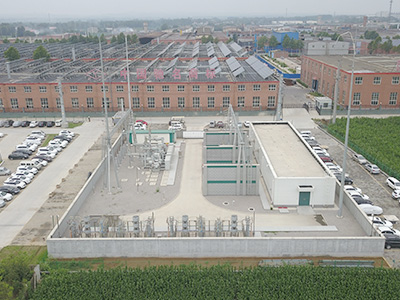 Two main transformers of Yuanda 110KV substation, the first intelligent substation in Hebei Province, were put into operation successfully Two main transformers of Yuanda 110KV substation, the first intelligent substation in Hebei Province, were put into operation successfully