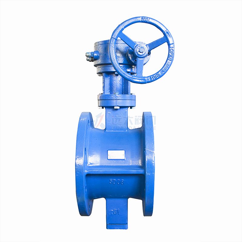 Triple eccentric butterfly valve with body flange - Yuanda valve