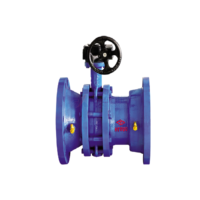 Cast iron butterfly balancing valve