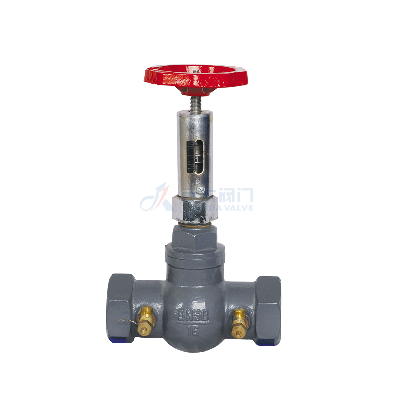 Cast iron internal thread balancing valve