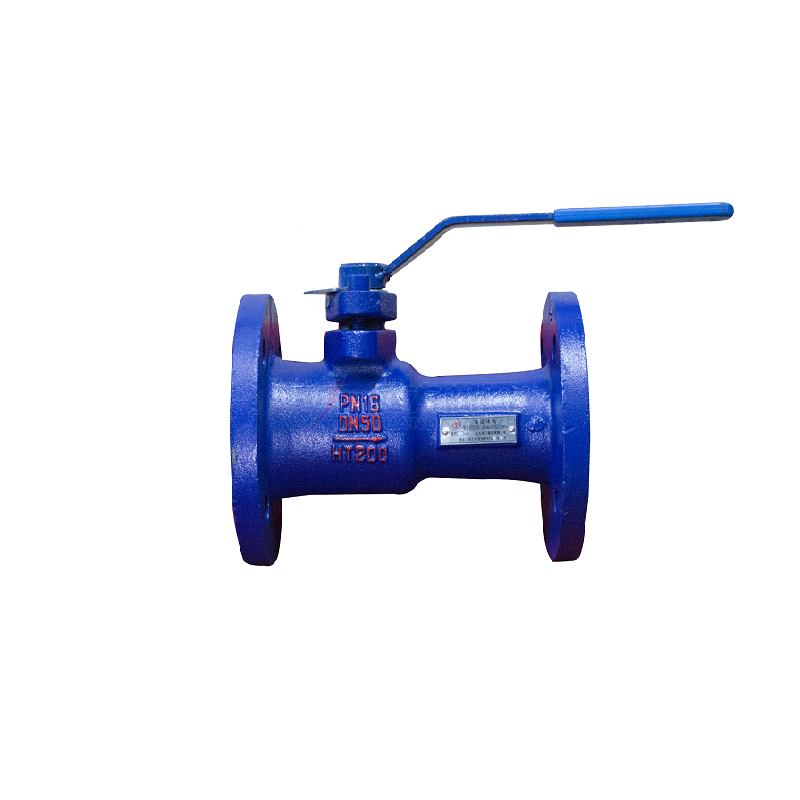 Cast iron high temperature ball valve