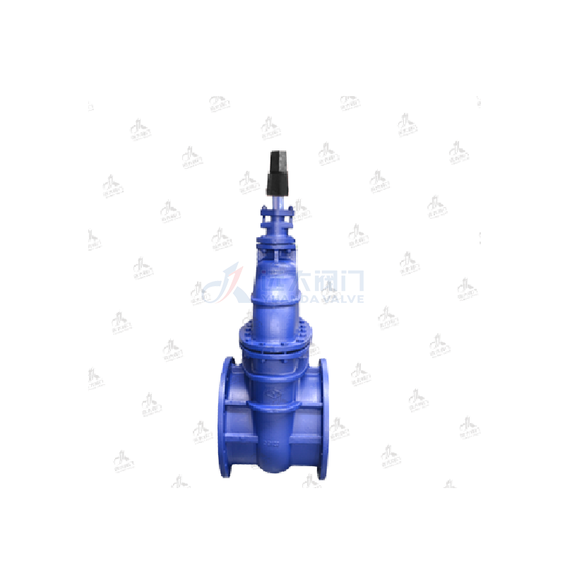 Blind rod wedge type underground gate valve (iron) 450-800 - Yuanda valve