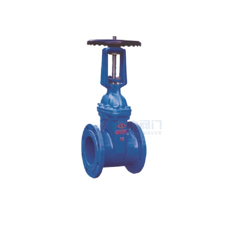 Cast iron rose stem soft-sealed gate valve - Yuanda valve