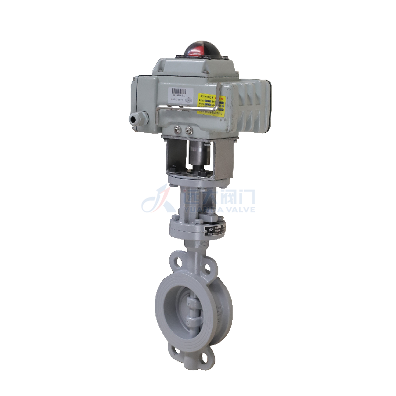 Electric tricentre hard seal Butterfly valve - Yuanda valve
