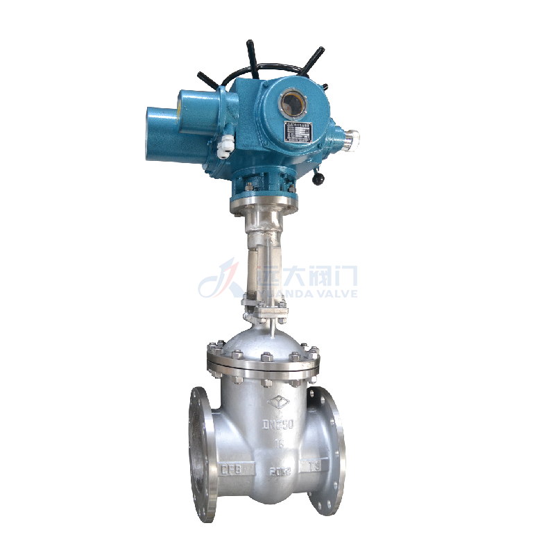 Electric stainless steel gate valve - Yuanda valve