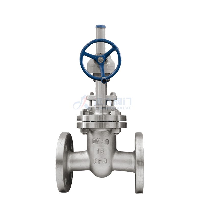 Stainless steel bevel gear flange gate valve - Yuanda valve